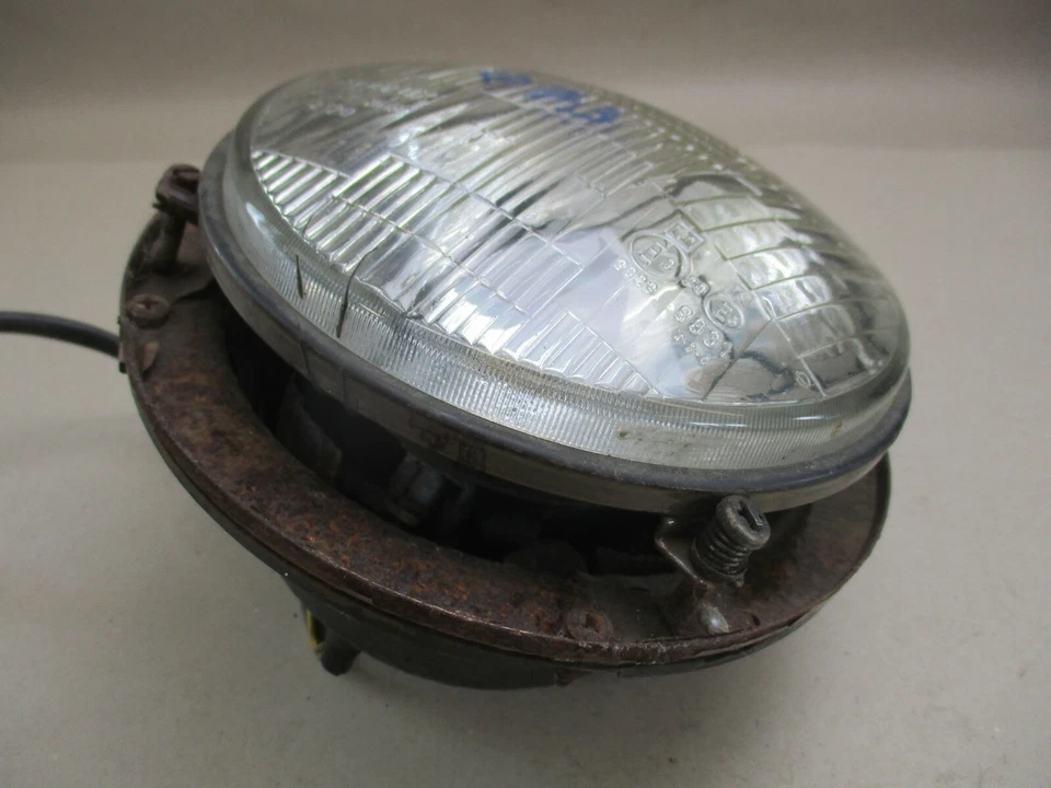 Autobianchi A112 Scheinwerfer Lampentopf Siem Jodolux 8120 Ø170mm original - Bild 3 von 4