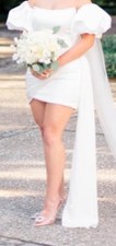 Wedding Dress/Wedding Reception Dress/Bridal Shower Dress/Bridal Outing Dress