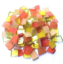 Mosaic Tiles - Mix of Sea Glass, Transparent Glass & Beach Glass - 200g