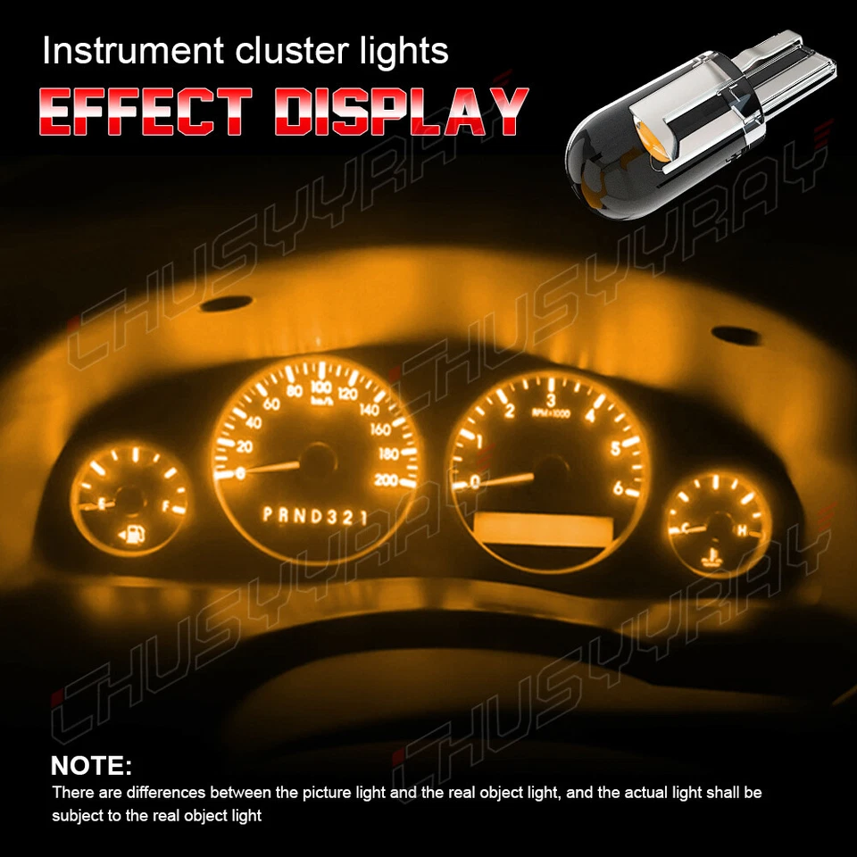 Dash Instrument Cluster Gauge 5pcs SMD LED LIGHTS KIT Fits 92-95 Honda Civic EG - Image 2 of 4