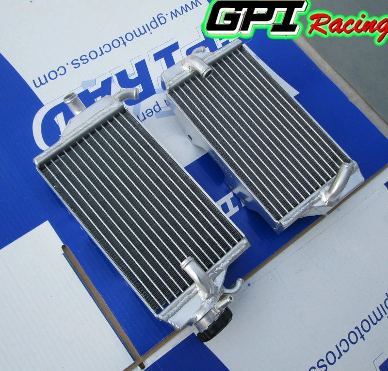 radiador aluminio honda cr250 cr250r 2 tiempos 00 01 2000 2001 Foto 3 de 3