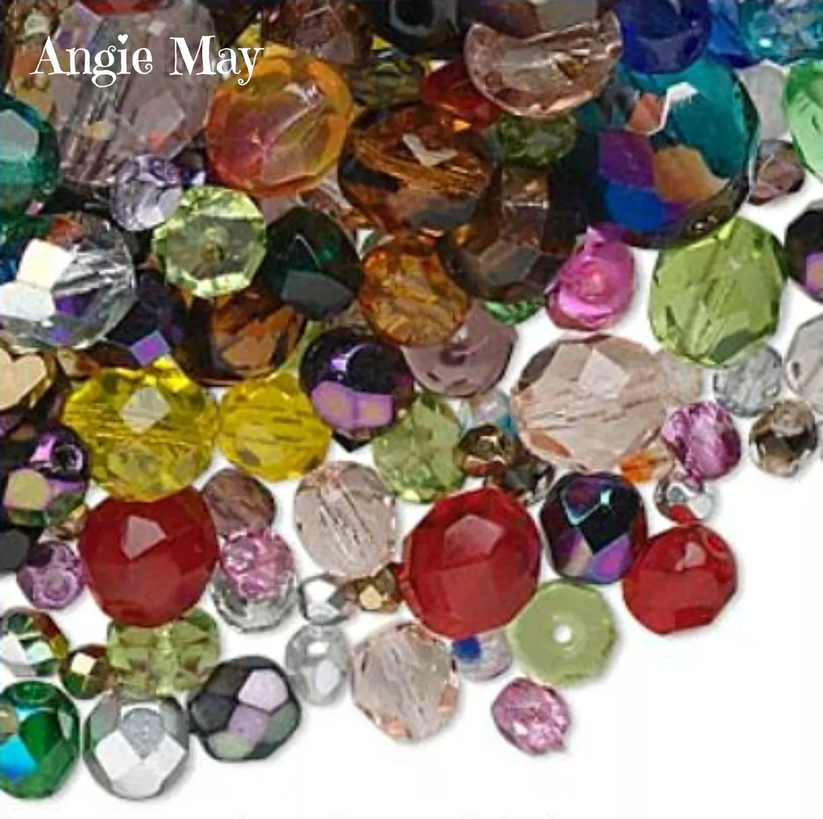 Czech fire polished beads cheap wholesale