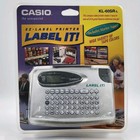 Casio EZ- Label IT! KL-60SR-L Compact Tape System Label Maker New!