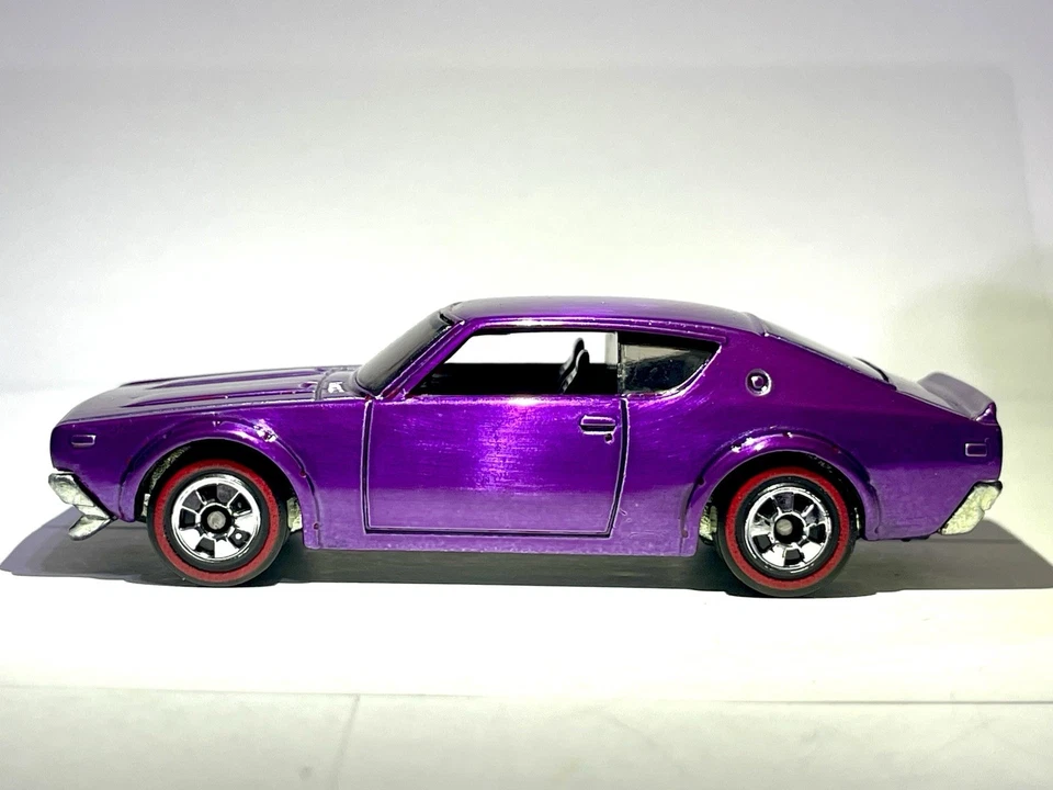 Nissan Skyline 2000GT-R REDLINE 2015 Hot Wheels 1:64 “Personalizado Spectraflame” Foto 2 de 4