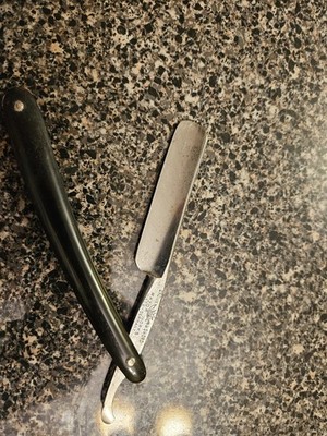 Vintage ERN 4820 Crown & Sword Straight Razor - Wald-Germany - Shave Ready