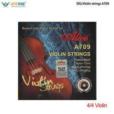 Alice A709 Violin Strings Nickel-wound G String, for Practice & Performance