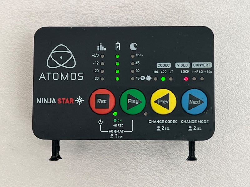 Atomos Ninja Star Pocket-Size ProRes Recorder with Battery for Repair or Parts
