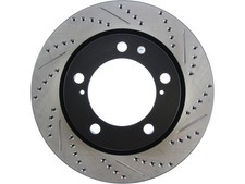 Stop Tech Power Slot 127.44162l Sportstop Drilled And Slotted Brake Rotors