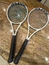 2x Solinco Whiteout XTD 18x20 (v1) - Grip 1/4 - Matched Specs