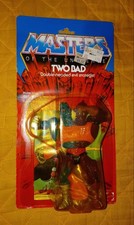 MOTU FIGURE TWO BAD VINTAGE MOC - MATTEL 1984 MASTERS OF THE UNIVERSE !!