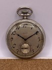 Antique Vintage 12s Elgin Pocket Watch White GF Gold Filled Case!! Runs!! WOW!