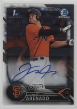 2016 Bowman Chrome Prospects Auto Jonah Arenado #BCAP-JA Auto n1u