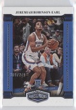 2021 Panini Chronicles Plates and 209/249 Jeremiah Robinson-Earl #422 Patch g0d