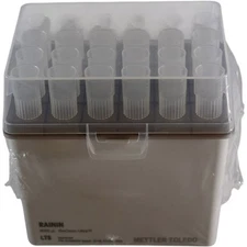 NEW Rainin Mettler Toledo 5000uL BioClean Ultra 30389257 1 Rack 24 Total Pieces 