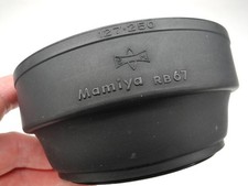 Mamiya 77mm 127-250 Rubber Camera Hood For RB67 Lenses From 127mm To 250mm