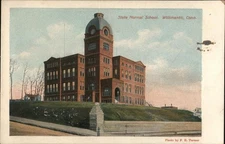 Willimantic,CT State Normal School Windham County F.E. Turner Antique Postcard