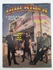 Vintage Lowrider Magazine Brat Ela New Wave East La Story Part 2 February 1982