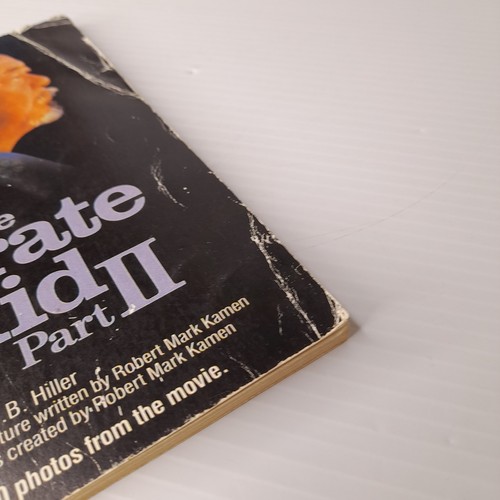 The Karate Kid Part II 2 1986 B. B. Hiller Movie PB Softcover Book MovieVintage - Picture 10 of 16