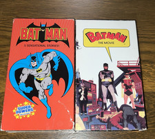 Batman VHS Taps Lot