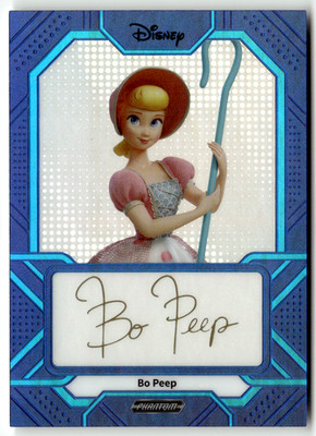 Kakawow Disney Phantom 2025 No. PD-SBU-47 Bo Peep Script Art Auto Blue 144/175