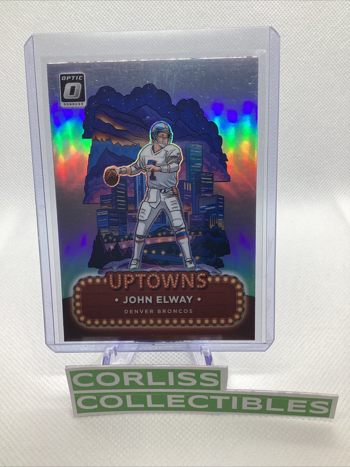 2024 Donruss Optic John Elway Uptowns #23 Case Hit SSP Broncos 🔥