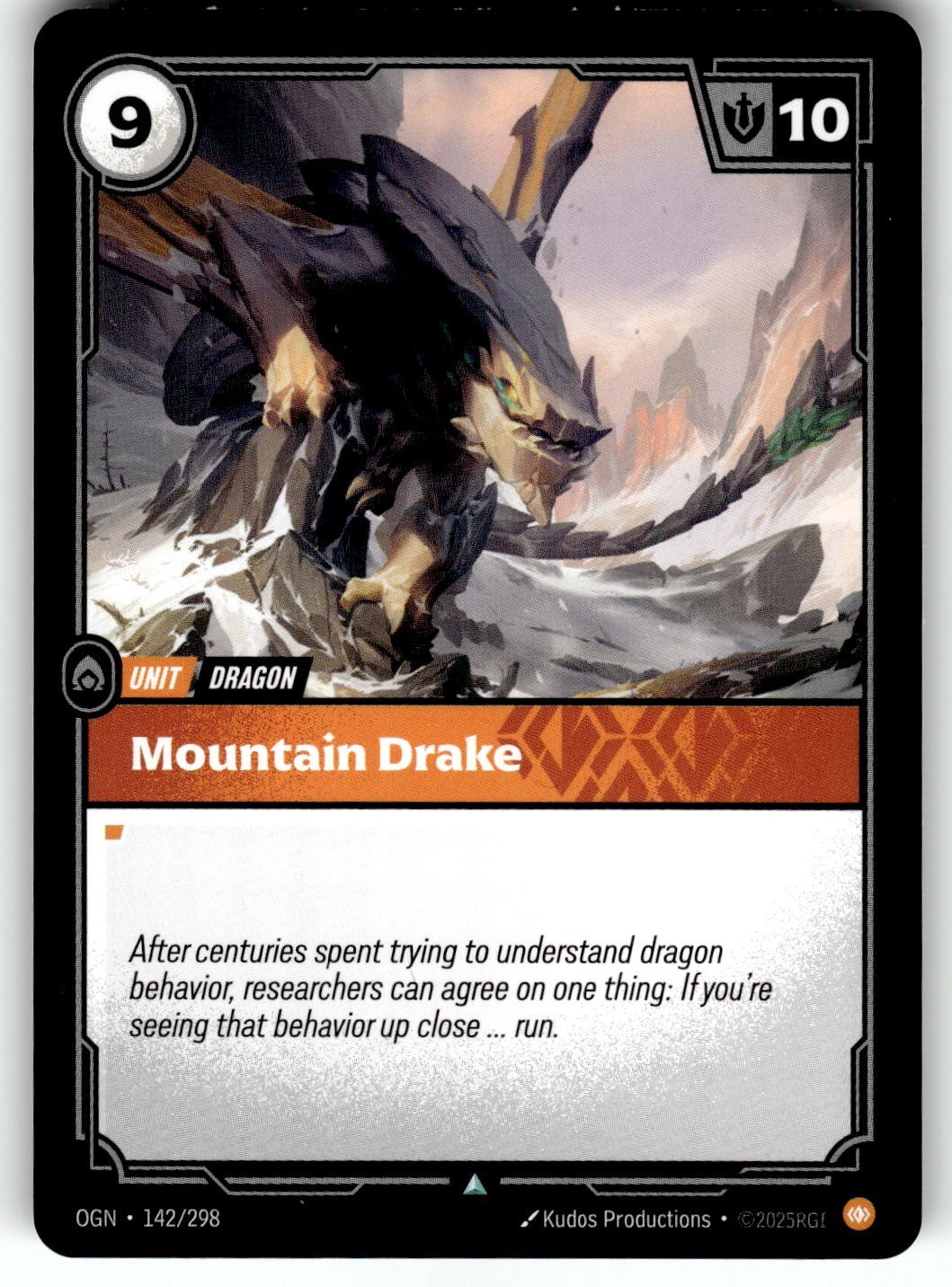 2025 League of Legends - Origins Card OGN-142 UC Mountain Drake
