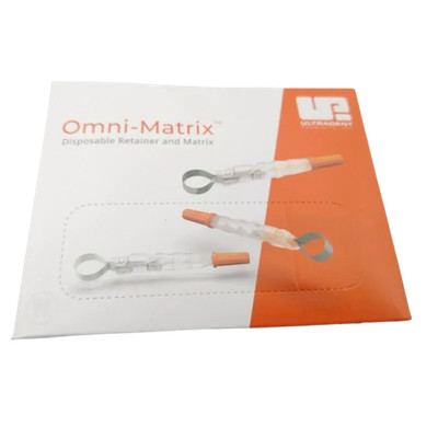 Ultradent 7701 Omni-Matrix Universal Bands 6.5mm Wingless .001'' Orange 48/Pk