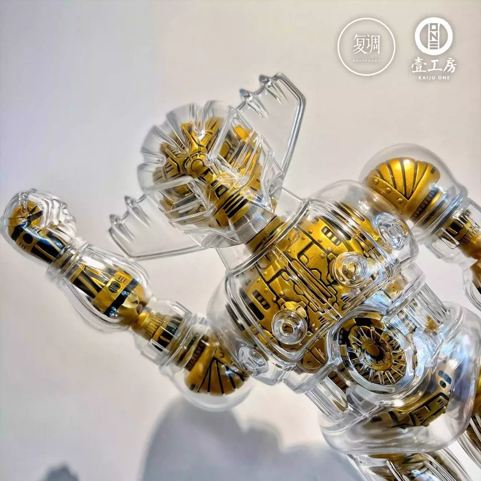 Kaiju One Dynamic Planning Koutetsu Jeeg Figure Soft Vinyl Sofubi H19.6inch - Image 4 of 4