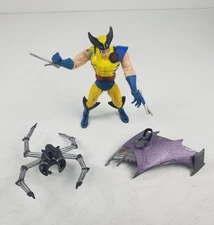2000s marvel x-men Classics Wolverine Spiderman Cyber Parts action figure lot