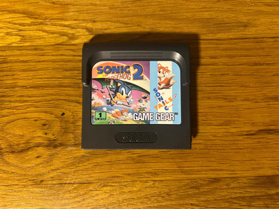 Sega Game Gear Sonic The Headhog 2 Top Zustand Komplett Getestet UK Version