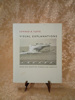 Visual Explanations Edward R Tufte Images 1997 Quantities Evidence Narrative HC