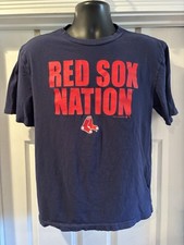 Boston Red Sox Red Sox Nation T-Shirt Men  s XXL 2XL Blue
