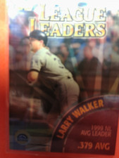 2000 Topps - League Leaders Nomar Garciaparra, Larry Walker #461