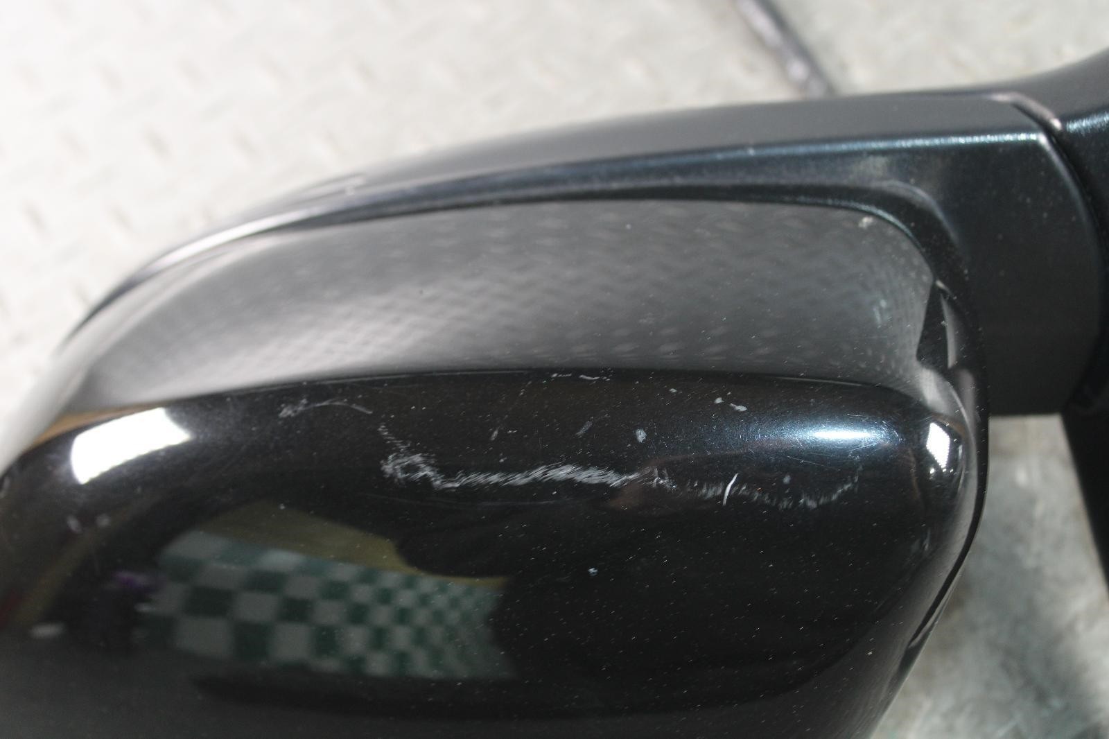 14-17 Ghibli *SCUFF* Black Driver Side Left LH Power Door Mirror Heated Glass OE
