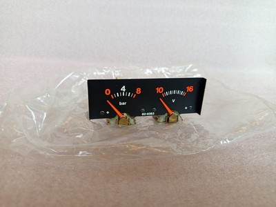 Oil and Volt Pressure Gauge Tool New for Fiat Ritmo 130 TC Abarth