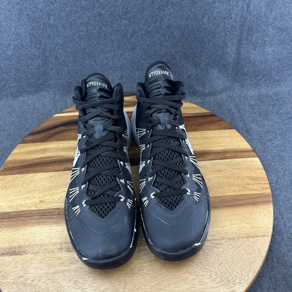 Nike Hyperdunk TB Womens Size 9.5 Basketball Shoes Sneakers Black 599527-001 - Image 4 of 4