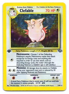 1st Edition Clefable | eBay