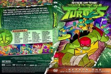 Rise of the Teenage Mutant Ninja Season 1 DVD Cover/Case READDESCRIPTION 