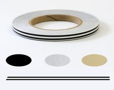 Universal TFX 00033061 - Auto Customizing Dual Pinstripe - 3/16" x 061-Black