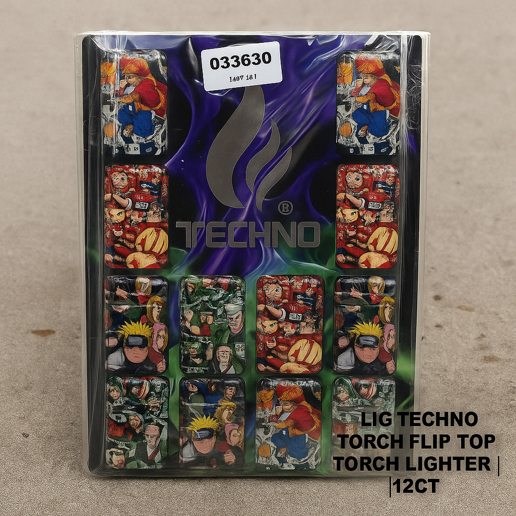 Techno Torch Flip Top Torch Lighter