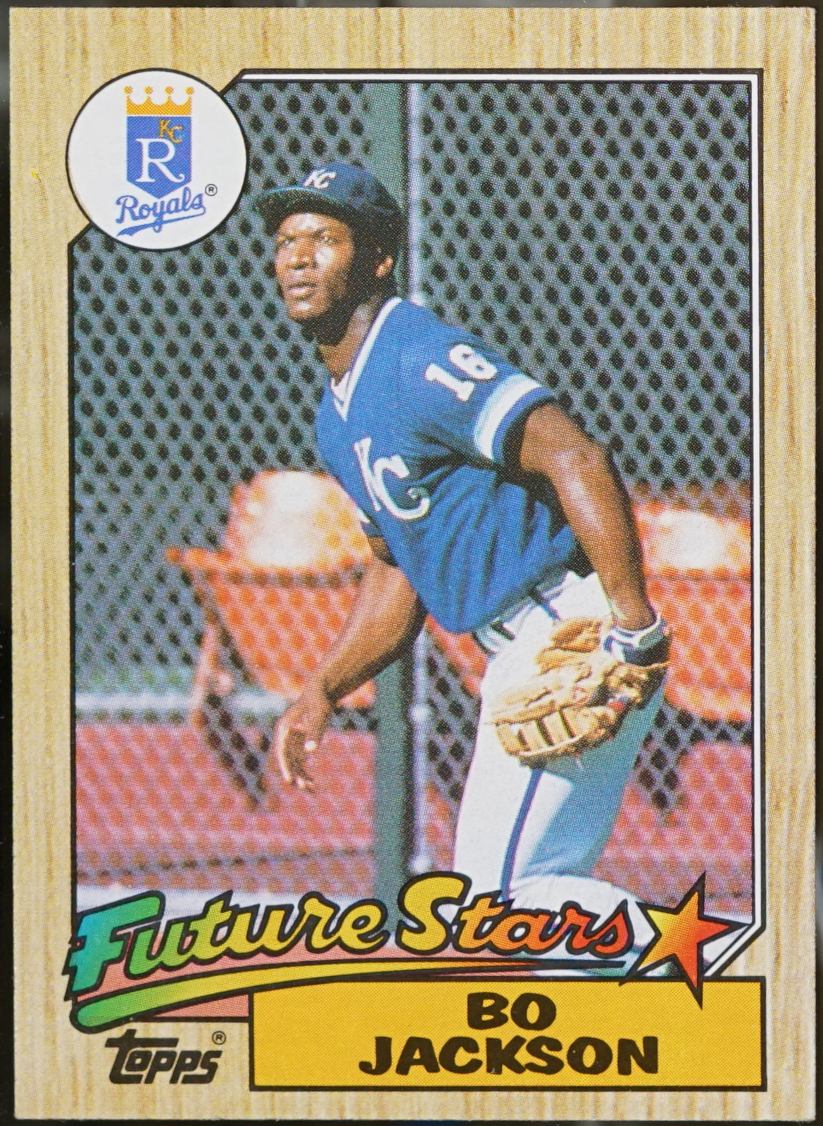 1987 Topps Baseball Bo Jackson #170