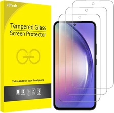JETech Screen Protector for Samsung Galaxy A54 5G 6.4-Inch, 9H Transparent 