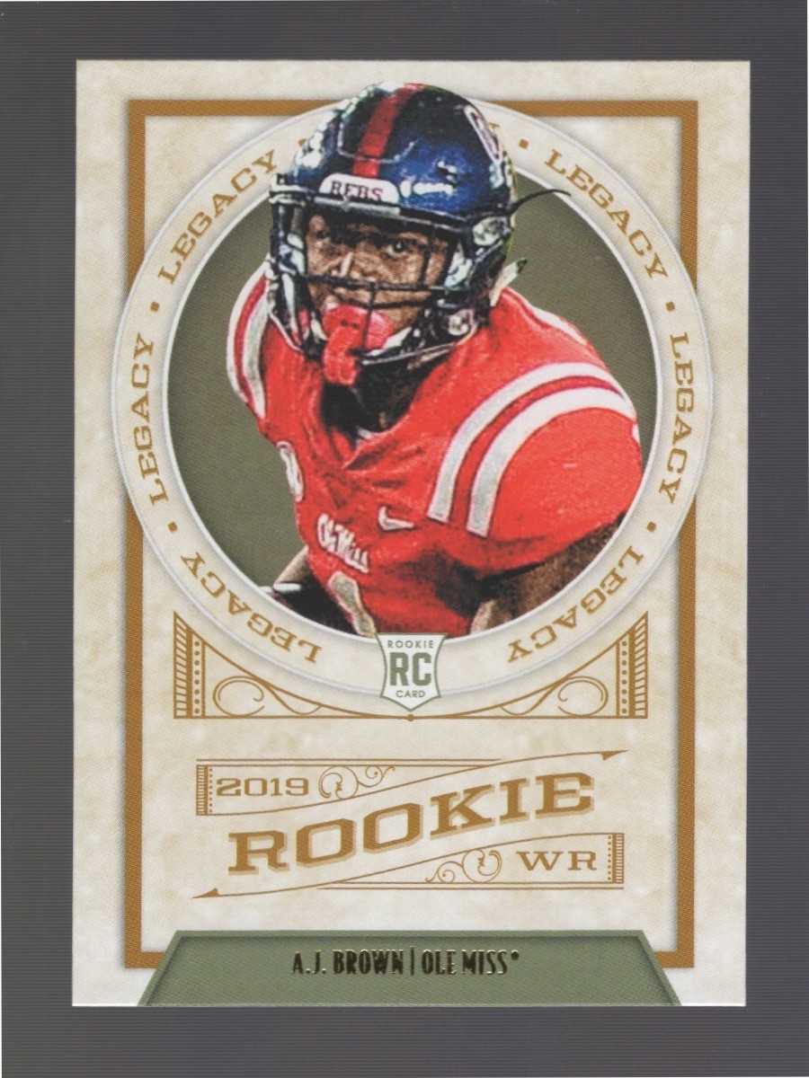 2019 Panini Legacy A.J. Brown Rookie RC #141