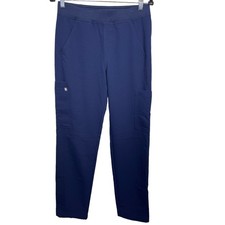 Figs Axim Cargo Scrub Straight Leg Pants Mens Navy Blue Healthcare Scrub Nursing