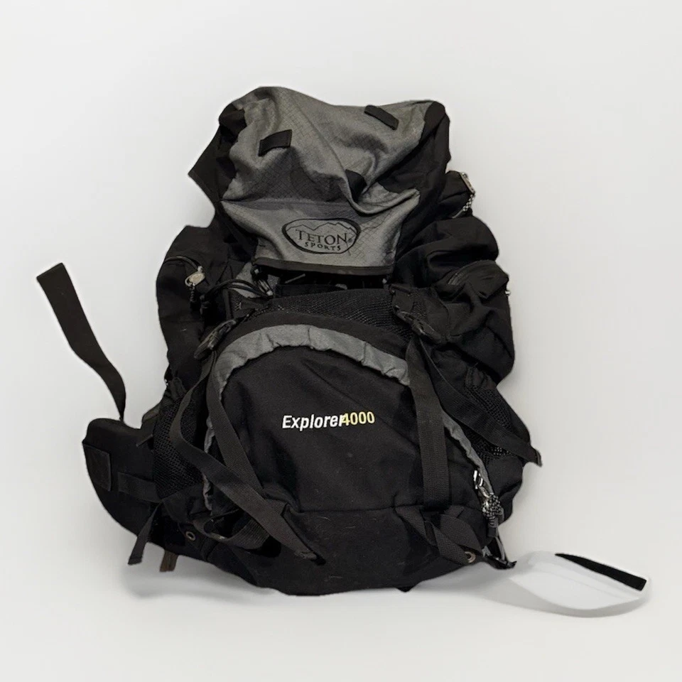 Mochila deportiva Teton Explorer4000 65L senderismo equipo camping impermeable Foto 2 de 4