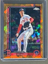 2025 Topps Chrome Update Series Sapphire Edition - Walker Buehler #USC55 Gold