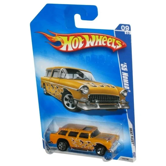 Hot Wheels Heat Fleet '09 '55 Nomad- Yellow