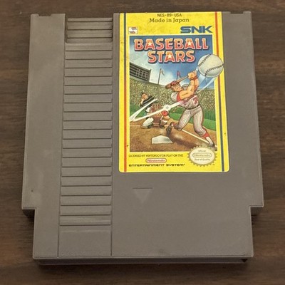 Baseball Stars NINTENDO (NES) GAME UNTESTED 