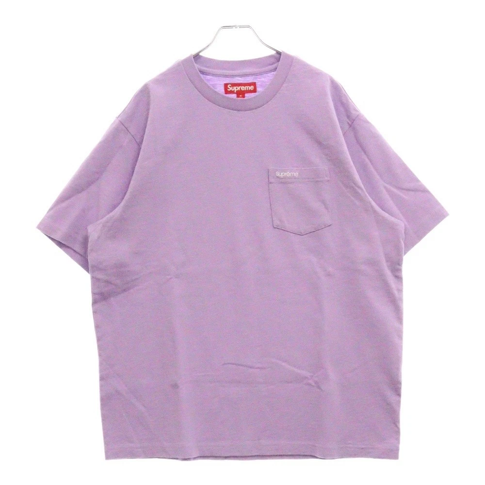 T shirt à manches courtes SUPREME Supreme 23AW S poche logo broderie poche