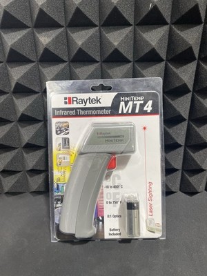 Raytek MiniTemp MT4 Infrared Thermometer Laser IR Temp Gun New
